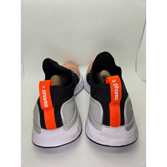 Nike React Phantom Run Flyknit 2 Shoes Mens 8 Black Team Orange Running Sneakers - Picture 5 of 8